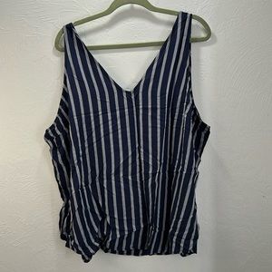 Old Navy XXL striped tank top